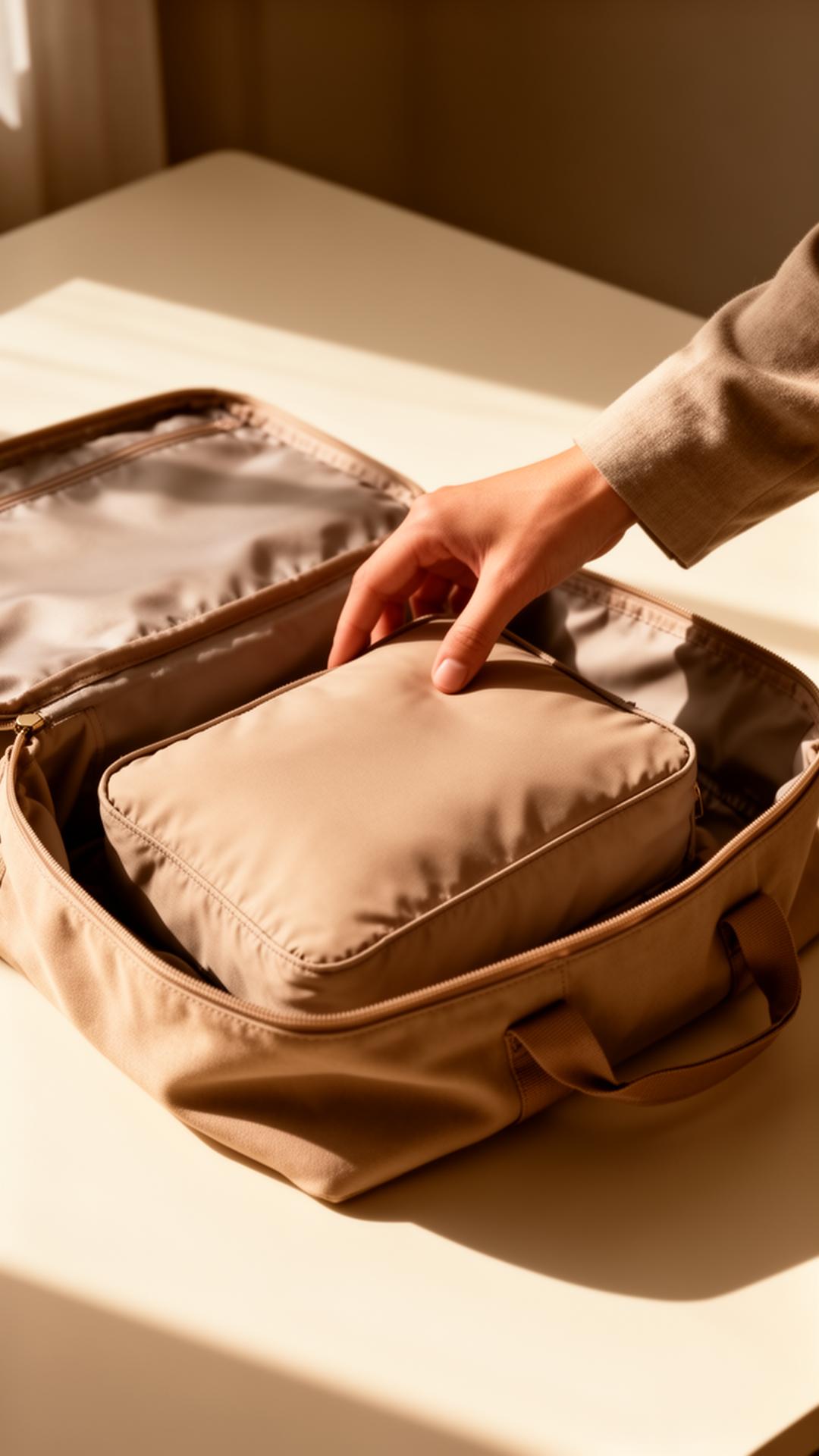 Vaylira weekend bag with packing cubes, wash kit and tech pouch